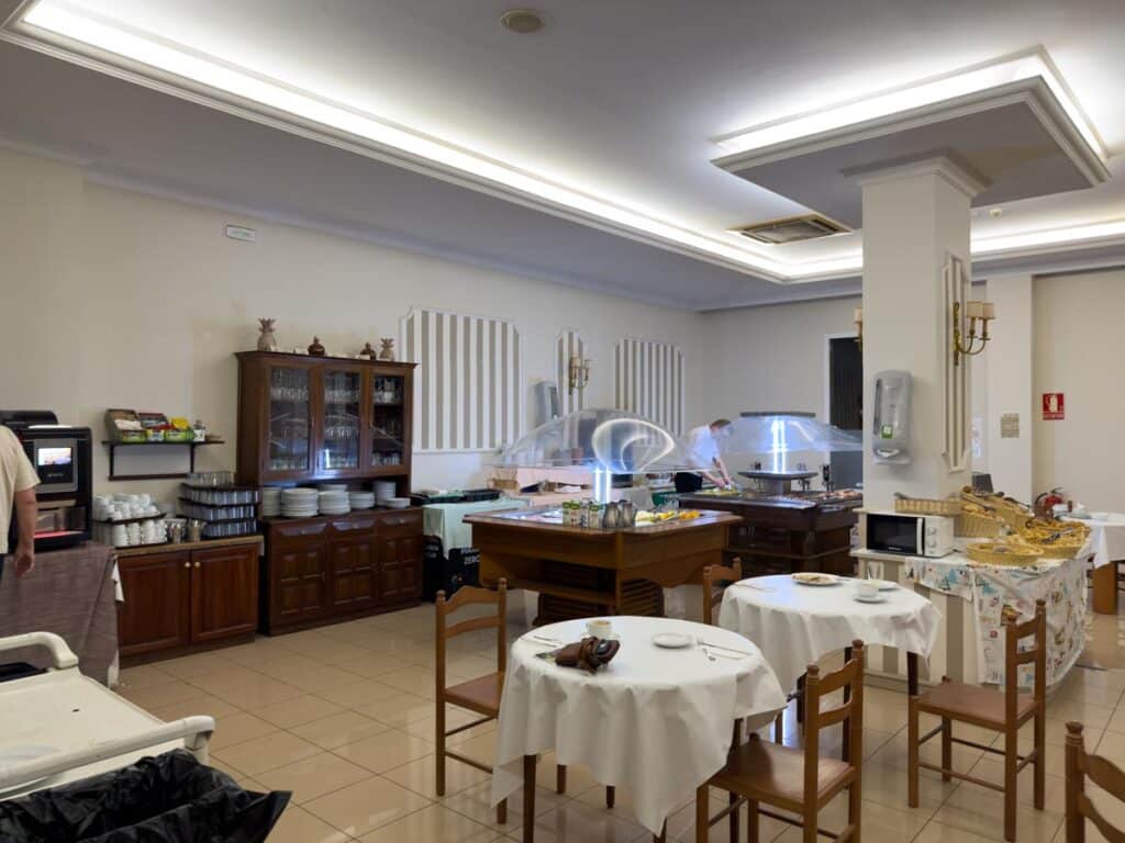 Frühstück im Hotel Marte