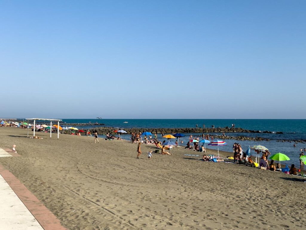 Strand von Lido di Ostia