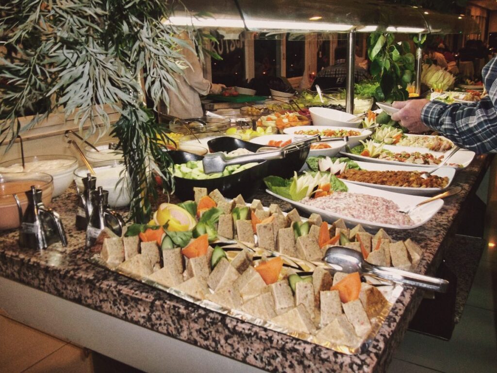 Buffet im Kahya Hotel Alanya