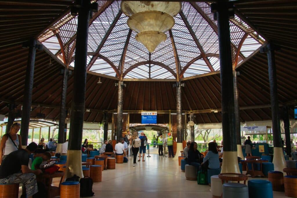 Gatebereich des Koh Samui Airport