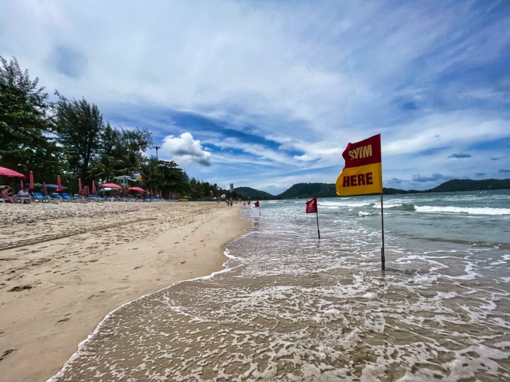 Strand von Patong Beach