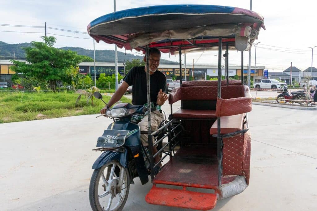 TukTuk fahren in Thailand