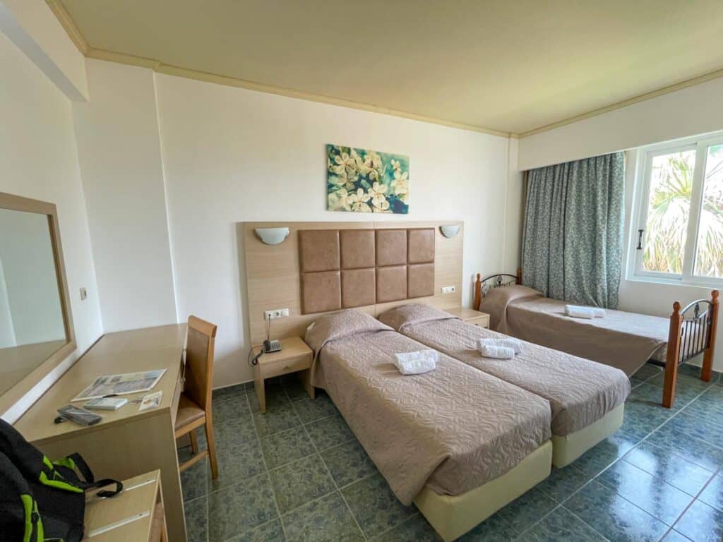 Zimmer im Memphis Beach Hotel