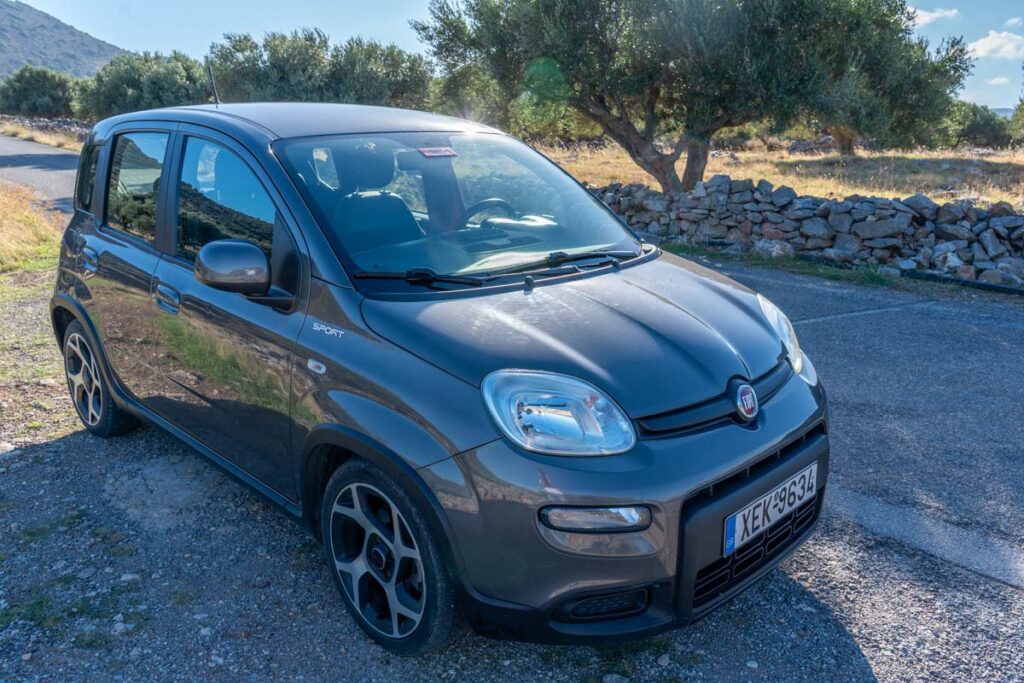 Mietwagen auf Kreta
