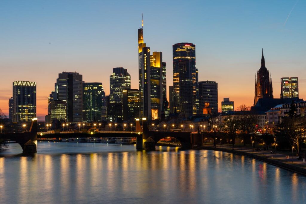 Städte fotografieren: Frankfurter Skyline