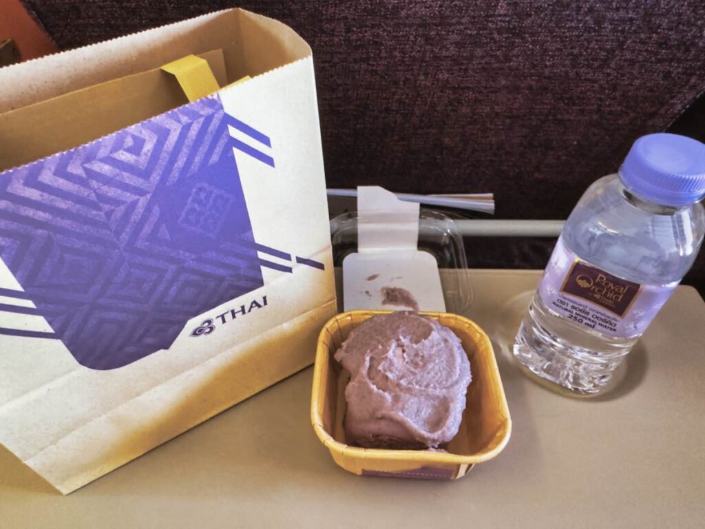 Thai Airways Erfahrungsbericht Bordverpflegung